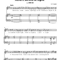 Rasserena, o Madre… Rendil sereno al ciglio - from HWV 30