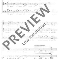 Two Motets - Choral Score