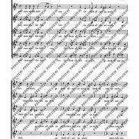 Farewell madrigal - Choral Score