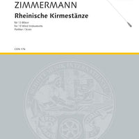 Rheinische Kirmestänze - Score