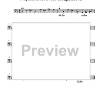 Suzuki Bass School, Volume 3 - Bass Part