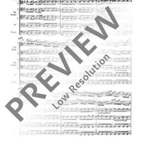 Brandenburg Concerto No. 6 Bb major - Full Score