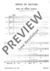 Songs of Nature - Choral Score