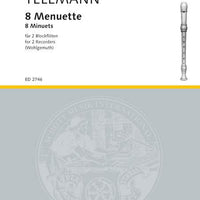 8 Menuets - Performing Score