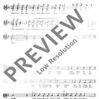 Von allerlei Hunden - Choral Score