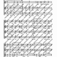 Magic and blessing - Choral Score