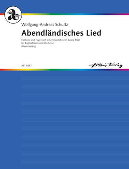 Abendländisches Lied - Piano Score With Solo Part