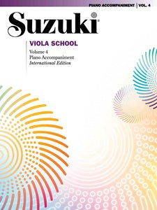 Suzuki Viola School, Volume 4 - Piano Accompaniment