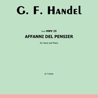 Affanni del pensier - from HWV 15