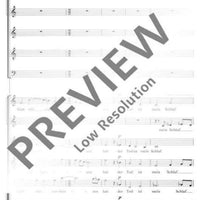 Nunc Dimittis - Choral Score