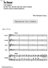 Te Deum - Piano Score