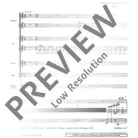 Todesfuge - Choral Score