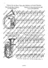 Self-instructor for the tuba in F, E flat (Helicon)