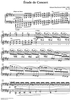 Étude de Concert, Op. 36