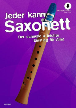 Jeder kann Saxonett - Text