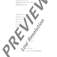 Nunc Dimittis - Choral Score