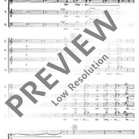 Vier Sätze nach deutschen Volksliedern - Choral Score