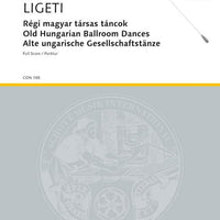 Régi magyar társas táncok - Score