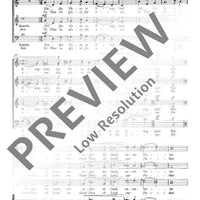 Hymn of Thanks - Choral Score