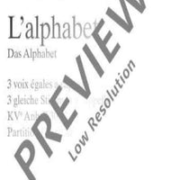 Trois comiques - Choral Score