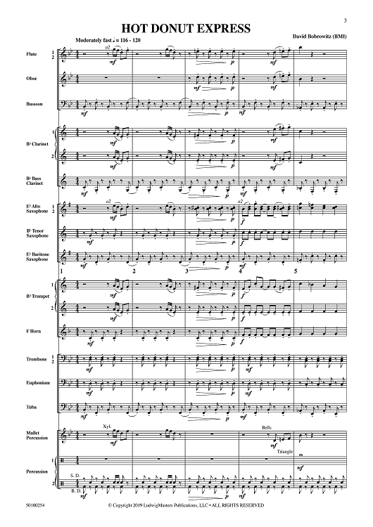 Hot Donut Express - Full Score