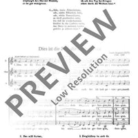 Meister der Renaissance (16./17. Jh.) - Choral Score