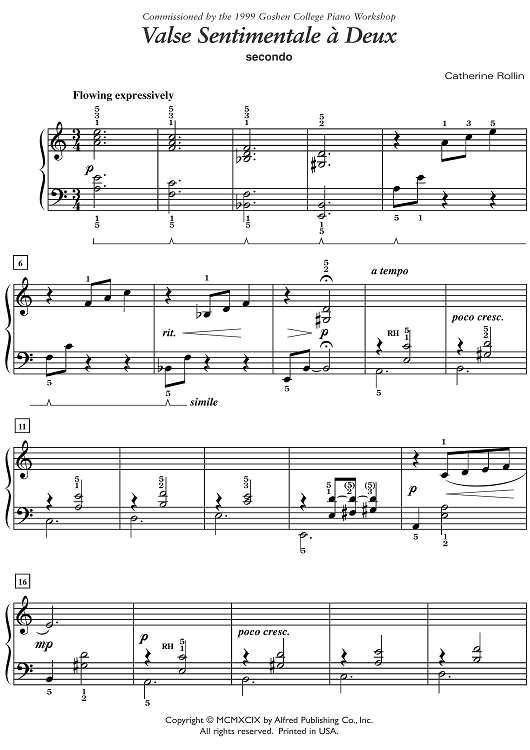 Valse Sentimentale à Deux