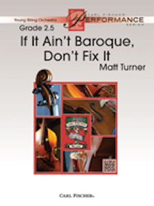 If It Ain't Baroque, Don't Fix It - Drum