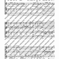 Three folksongs - Choral Score