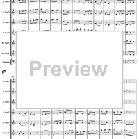 Allegro vivace -  from concerto N°3 for piano - Score