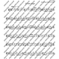3 Pieces from Carmina Burana - Score and Parts