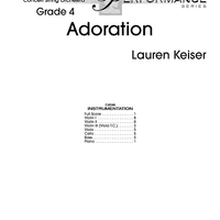 Adoration - Score