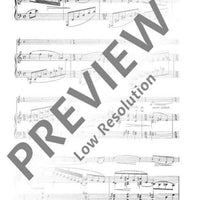 Sonata No. 1 - Score and Parts