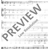 Drei Goethe-Chöre - Choral Score