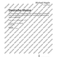German Mass - Score