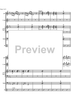String Quartet No. 1  2nd movement - Score