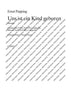 Uns ist ein Kind geboren - Choral Score