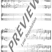 Organ Concerto No. 3 G Minor - Organ Reduction