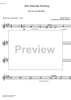 One Saturday Evening - Alto Saxophone 2