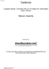 Cadenza Concerto No. 2 D Major  1st and  2nd movement - Preface