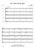 Every Time I Feel the Spirit - Full Score