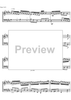 French Suite  6 E Major BWV 817 - Score