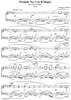 Prelude No. 1 in B major