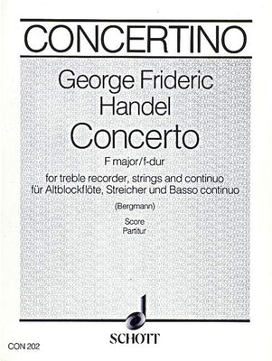 Concerto F Major - Score