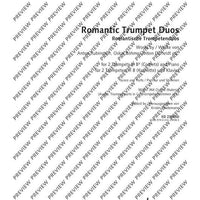Romantic Trumpet Duos - Score and Parts