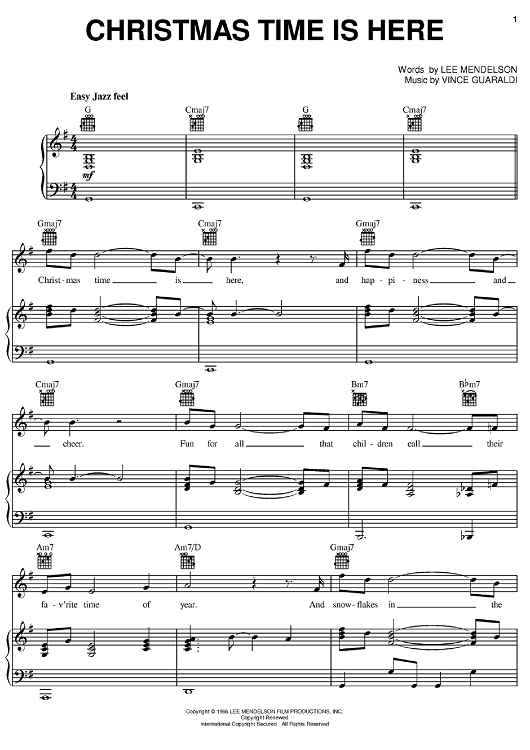 Christmas Time Is Here