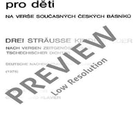 Drei Sträuße Kinderlieder