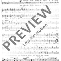 Ein jegliches hat seine Zeit - Choral Score