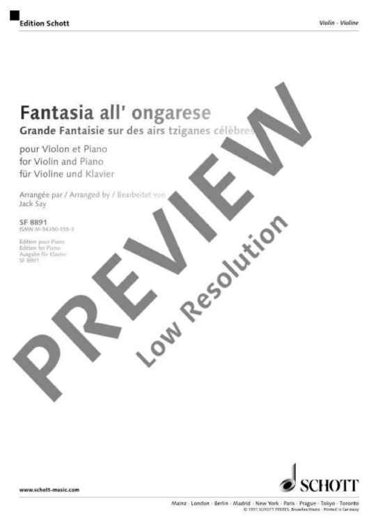 Fantasia all'ongarese