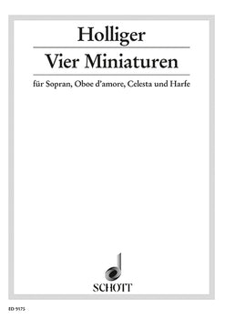 4 Miniatures - Score and Parts